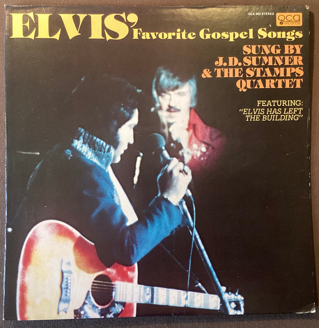 Elvis Presley on LP QCA 362: Elvis’ Favorite Gospel Songs; E/V+