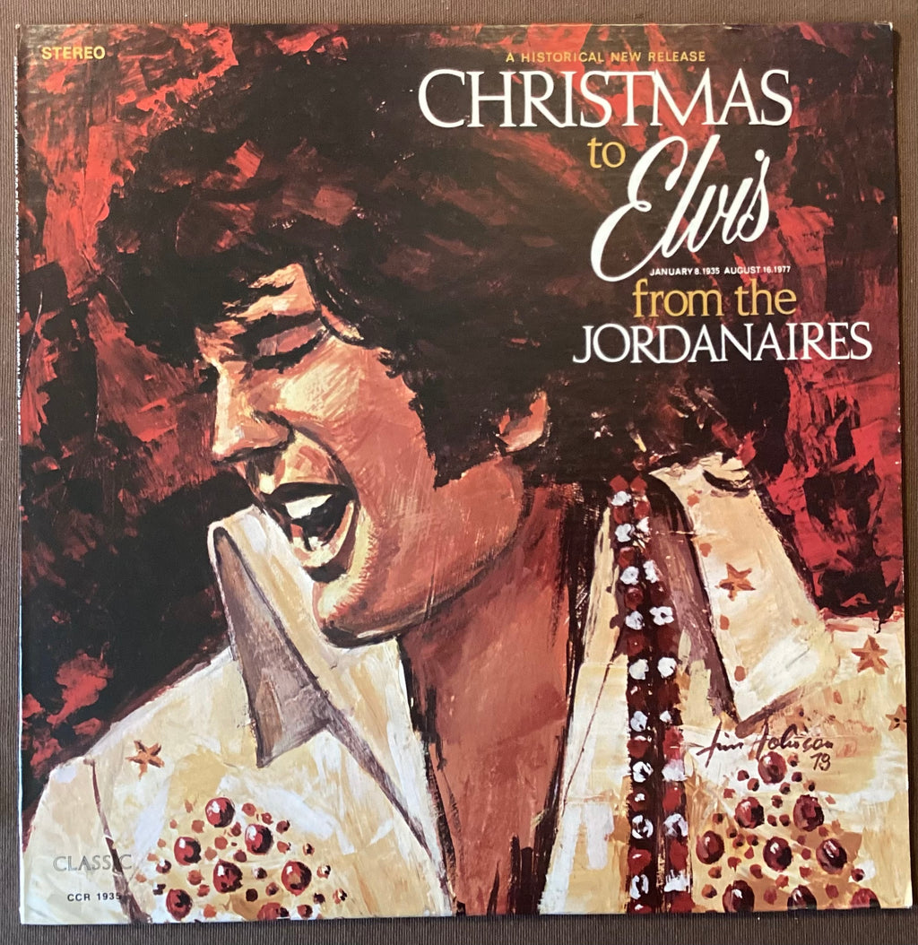 Elvis Presley on LP Classic CCR1935: Christmas to Elvis from the Jordanaires; E/E