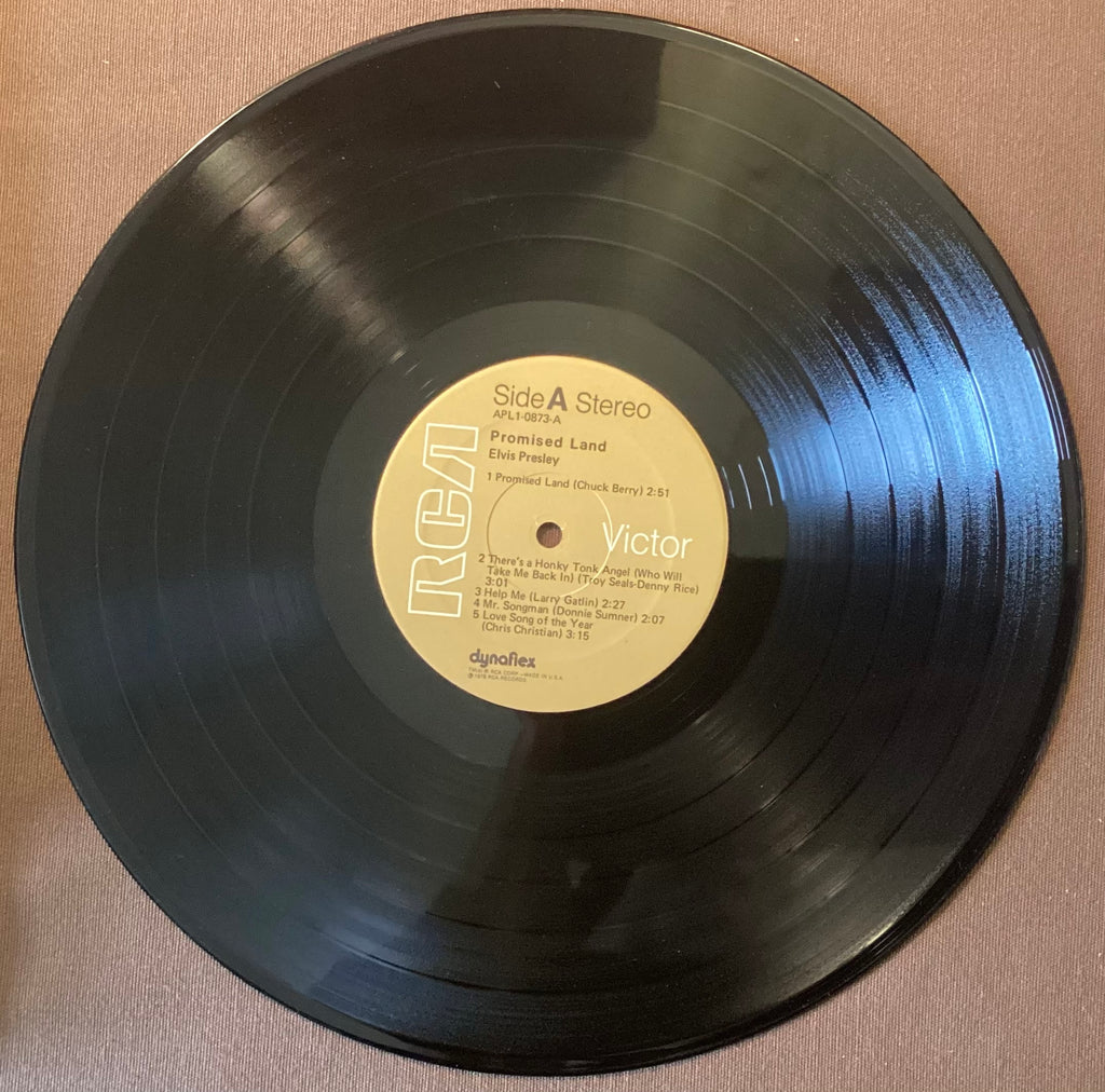 Elvis Presley on LP RCA APL1-0873:  Promised Land; E/V