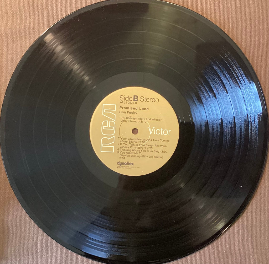 Elvis Presley on LP RCA APL1-0873:  Promised Land; E/V