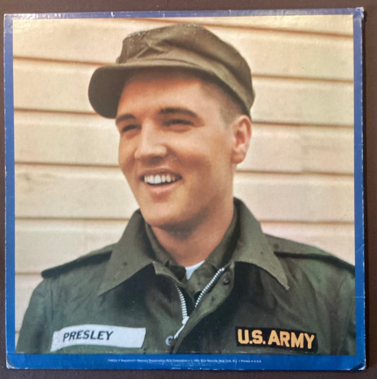 Elvis Presley on LP RCA LSP-2231: Elvis is Back!; E/V