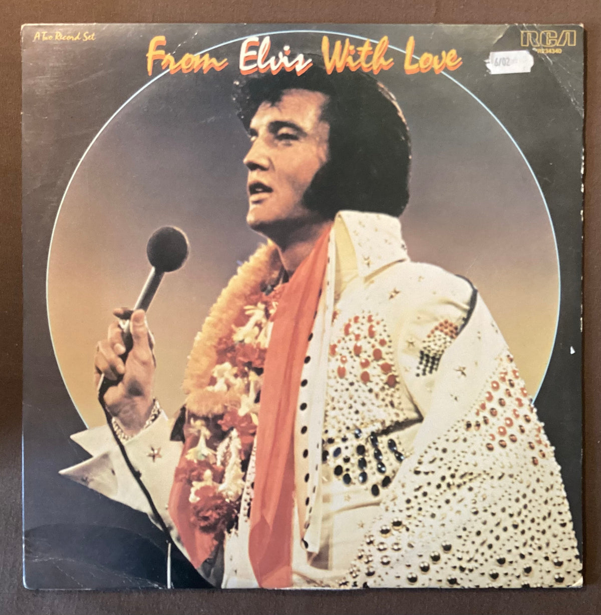Elvis Presley on LP RCA R234340-1: From Elvis with Love; E/V