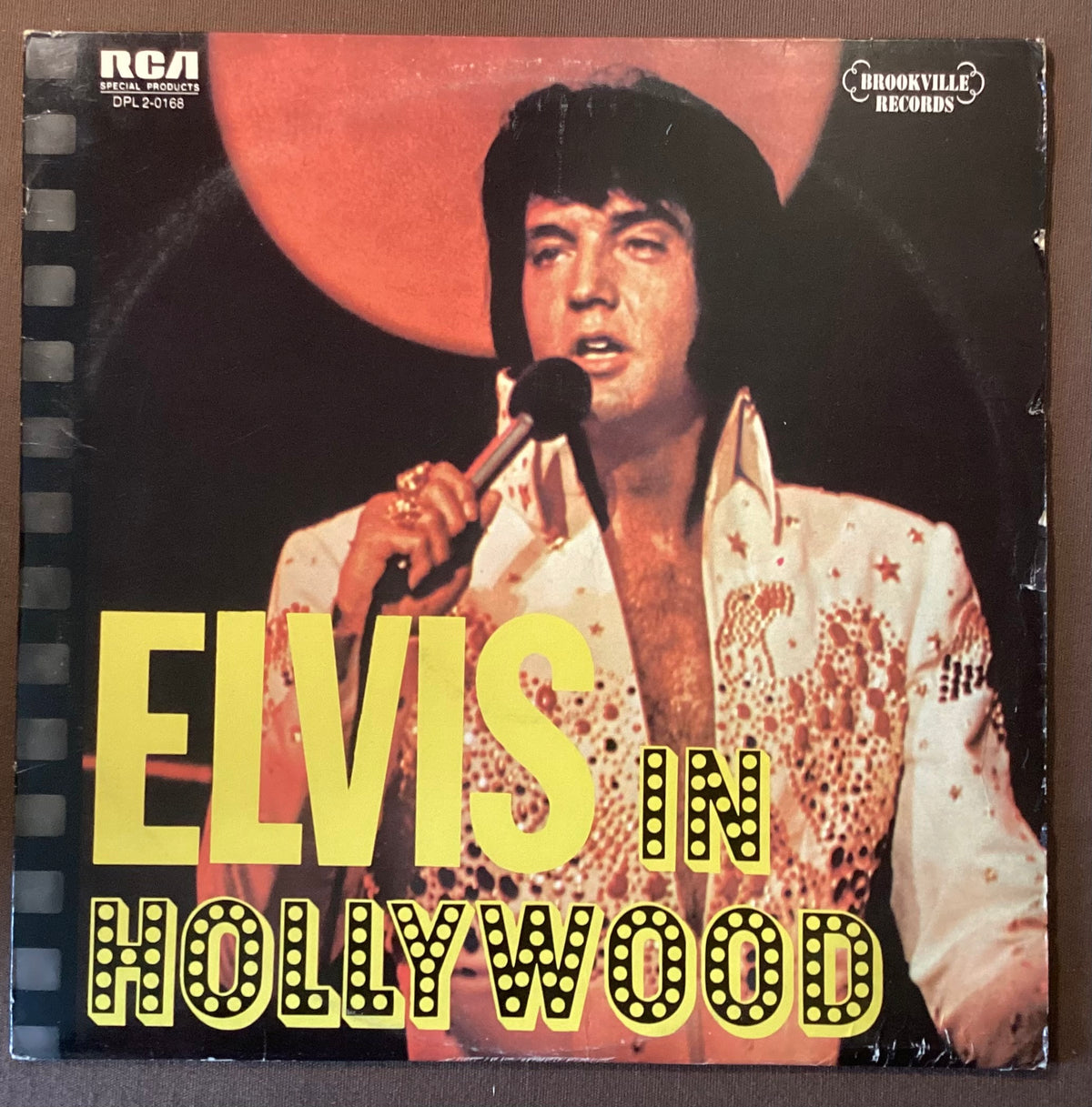 Elvis Presley on LP RCA DPL2-1068: Elvis in Hollywood; E/V