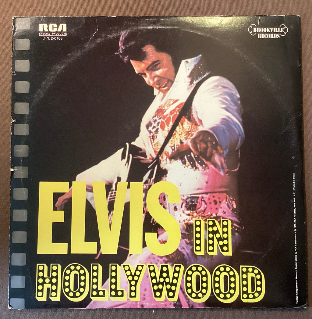 Elvis Presley on LP RCA DPL2-1068: Elvis in Hollywood; E/V