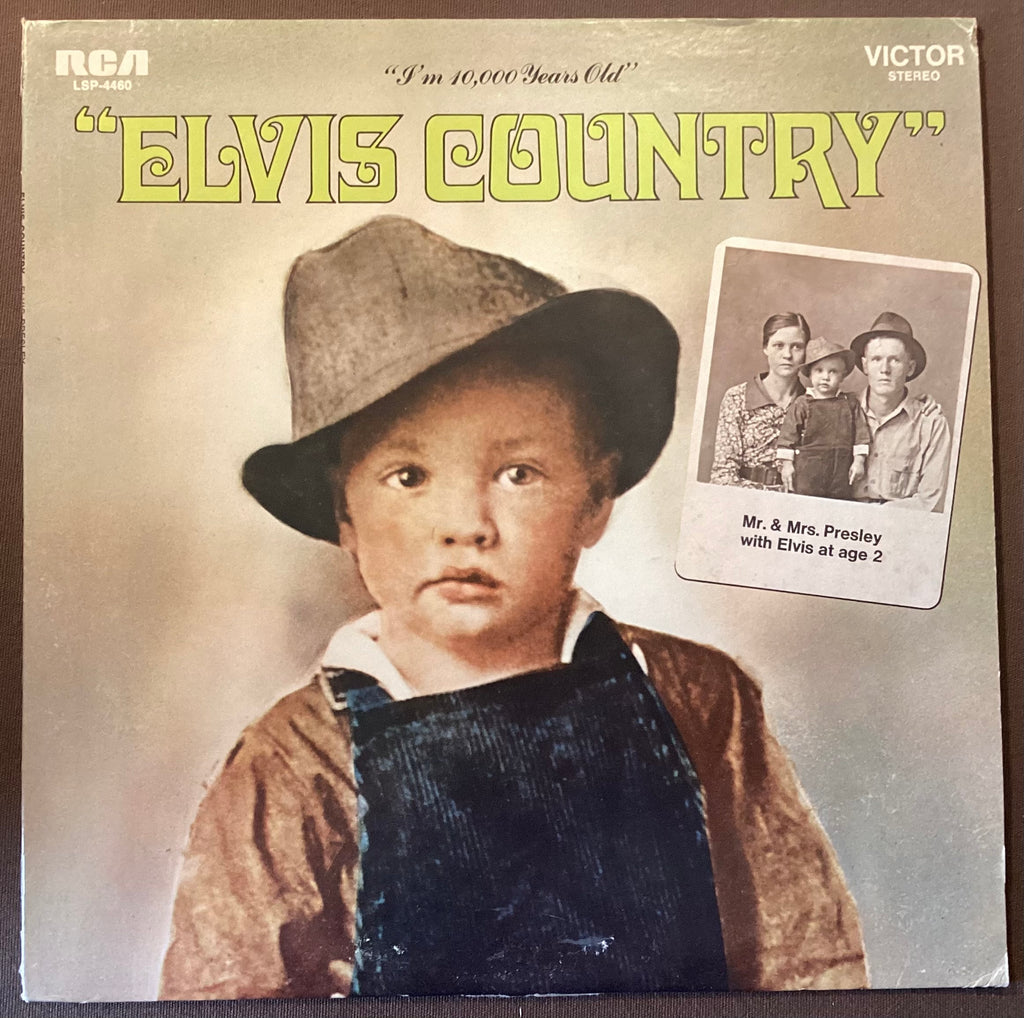 Elvis Presley on LP RCA LSP-4460: Elvis Country; E/V+