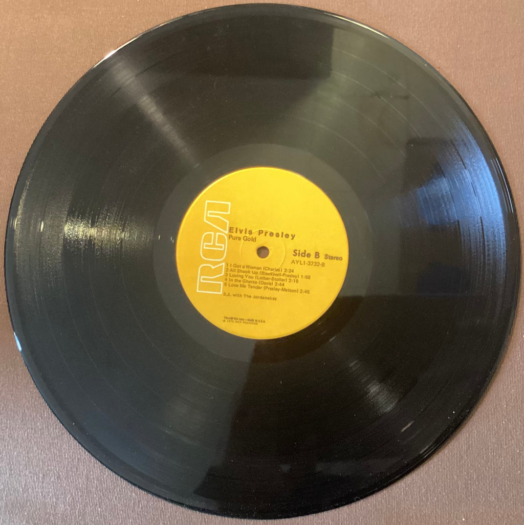 Elvis Presley on LP RCA AFL1-3772(e): Pure Gold; E/V+