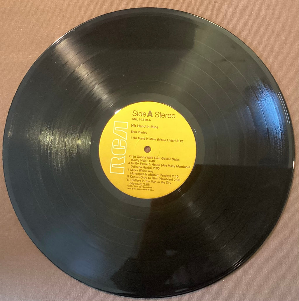 Elvis Presley on LP RCA ANL1-1319: His Hand in Mine; E/V+