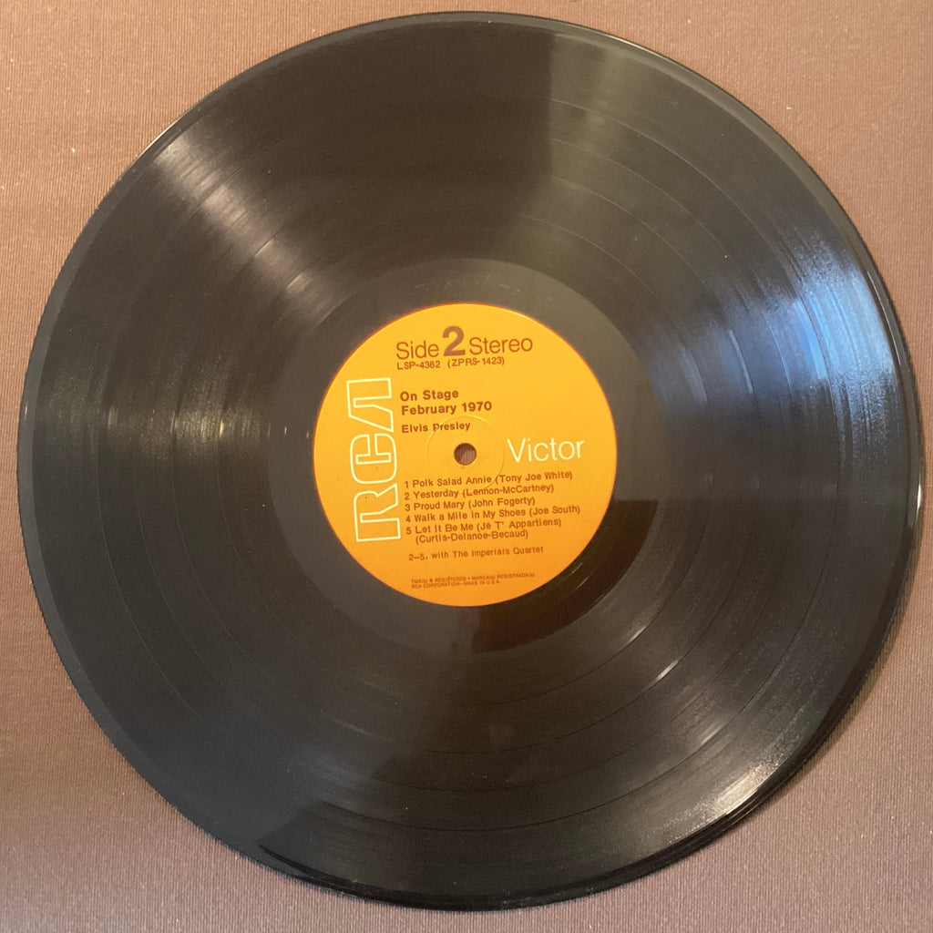 Elvis Presley on LP RCA LSP-4690: He Touched Me; E/V+