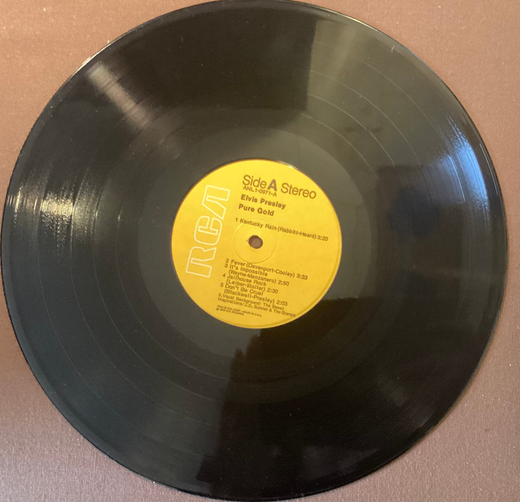Elvis Presley on LP RCA ANL1-0971(e): Pure Gold; E/V