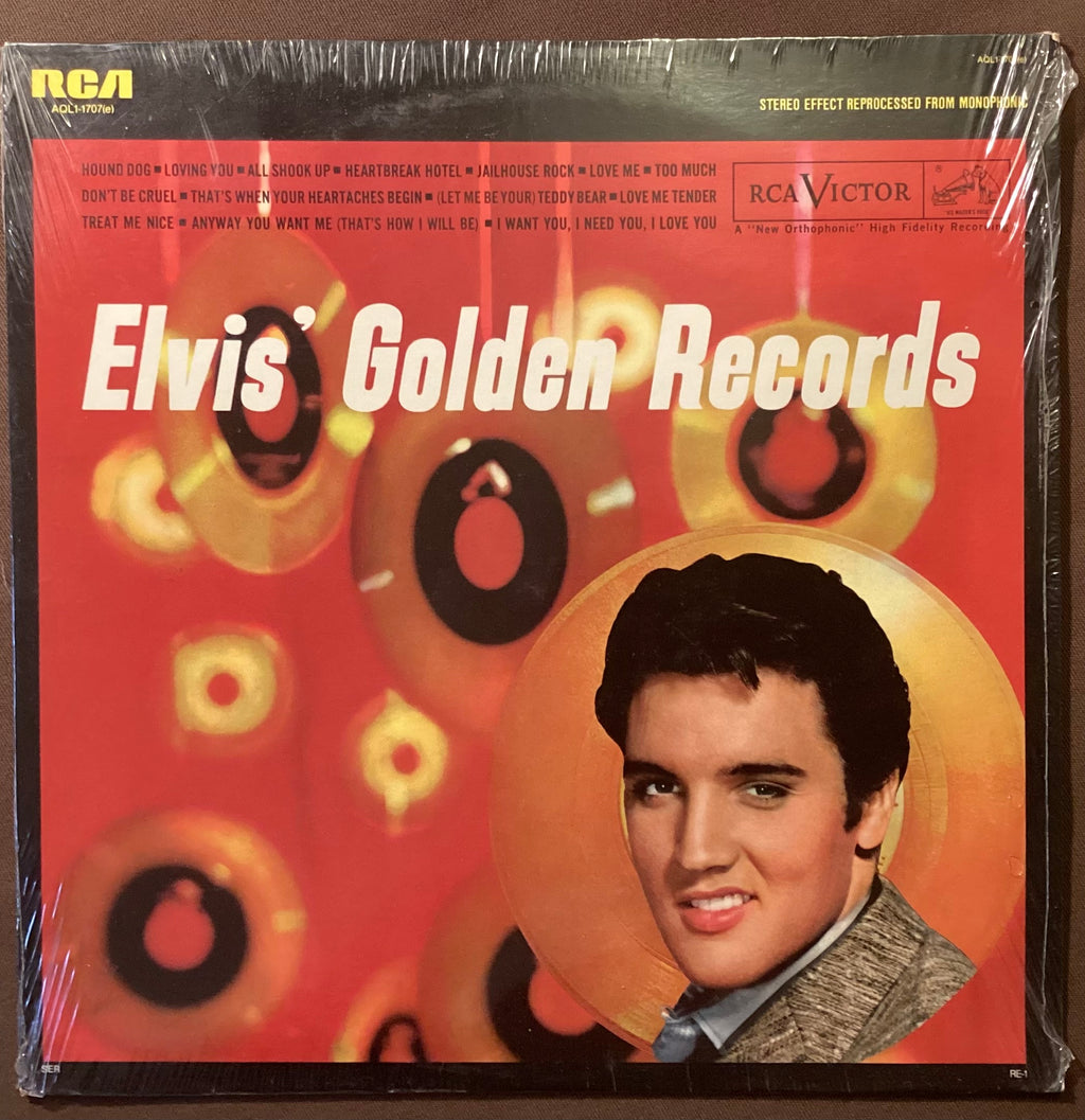 Elvis Presley on LP RCA Victor AQL1-1707(e): Elvis’ Golden Records; M/NM