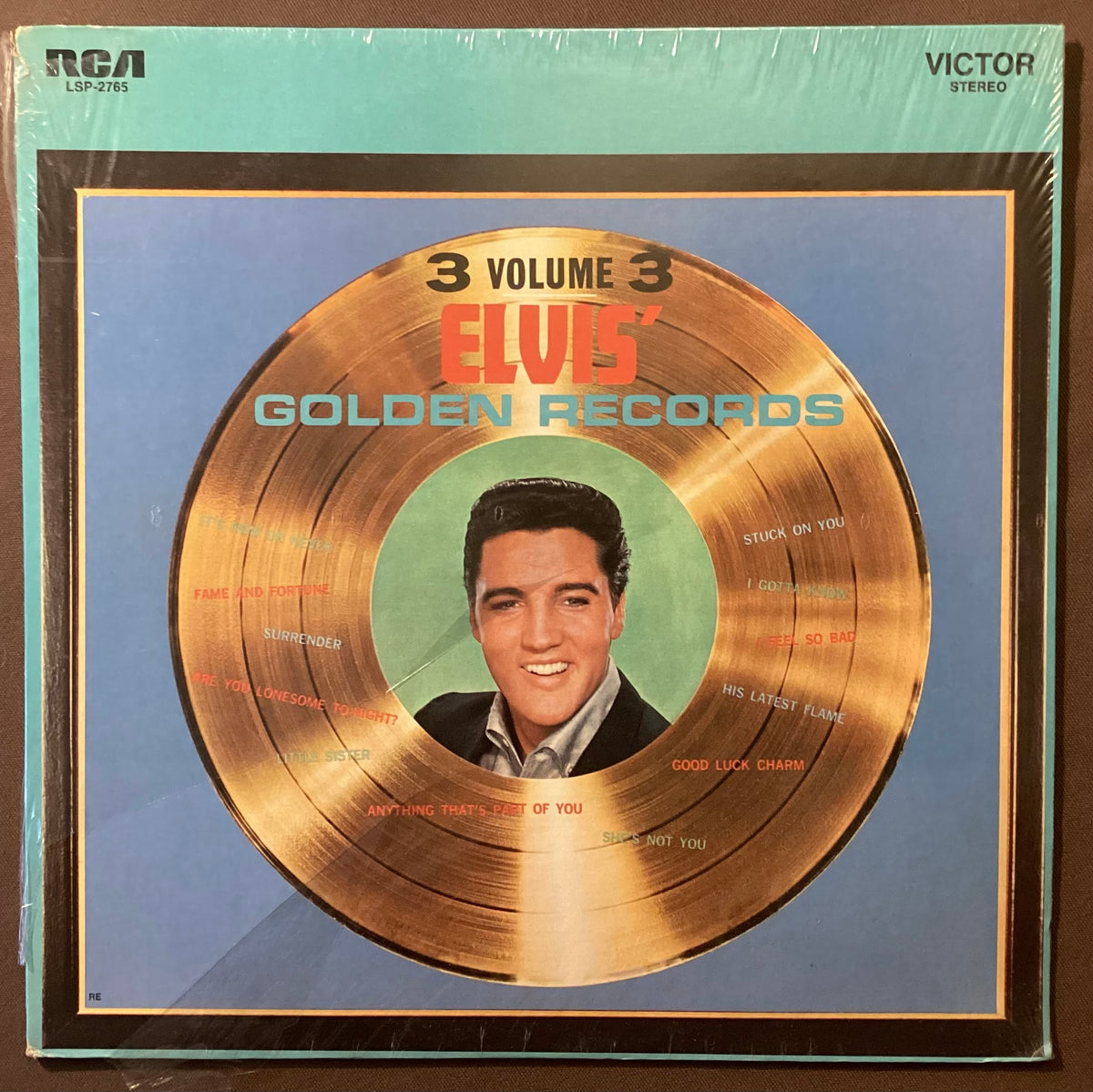 Elvis Presley on LP RCA LSP-2765: Elvis’ Golden Records Vol 3; M/NM
