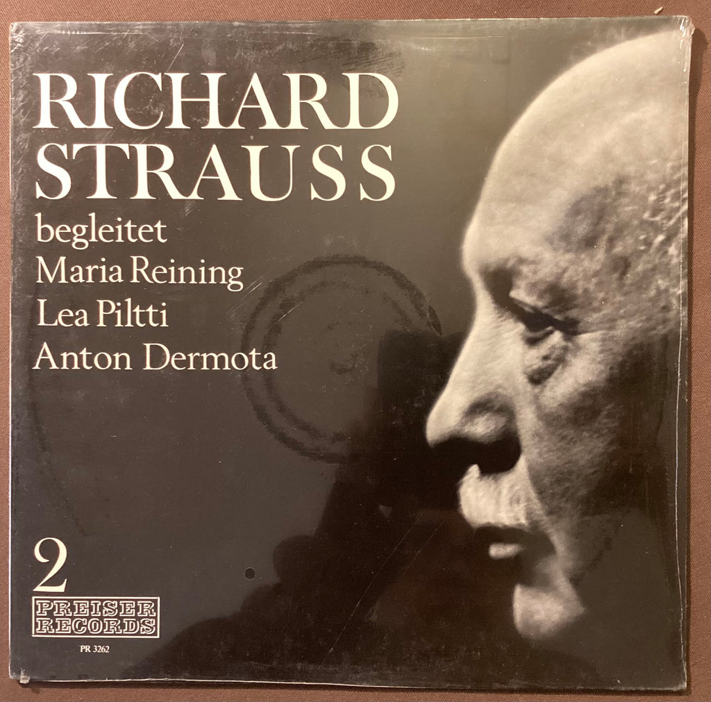 REINING, Maria et al – LP Preiser PR3262: STRAUSS begleitet; M/NM