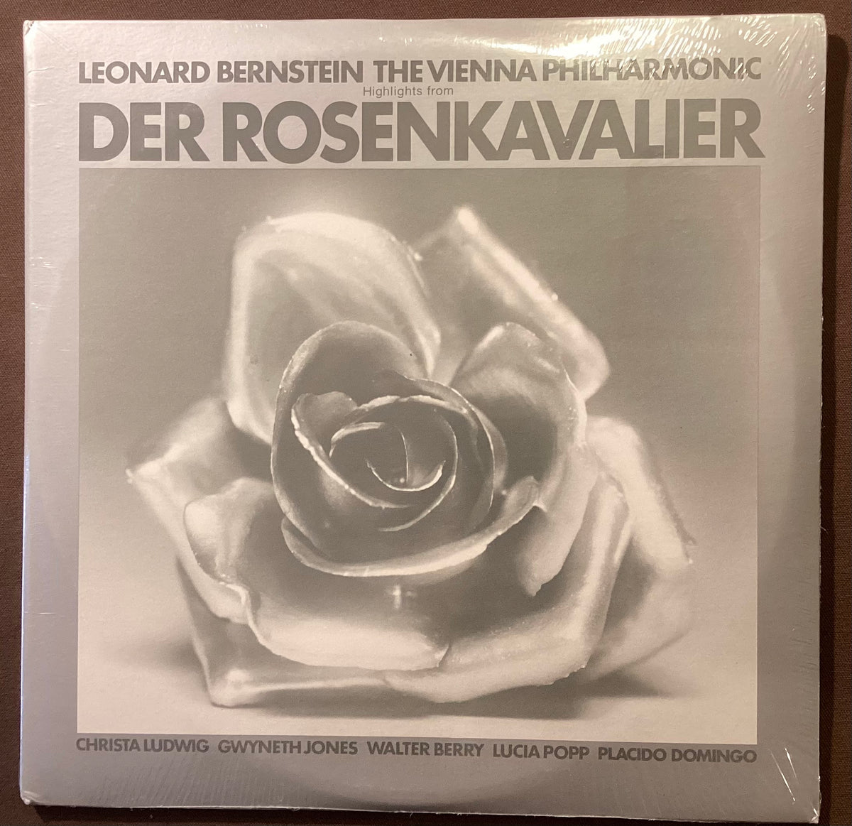 BERNSTEIN, Leonard, Vienna Phil – LP Columbia S2S 5770: STRAUSS Der Rosenkavalier; M/NM