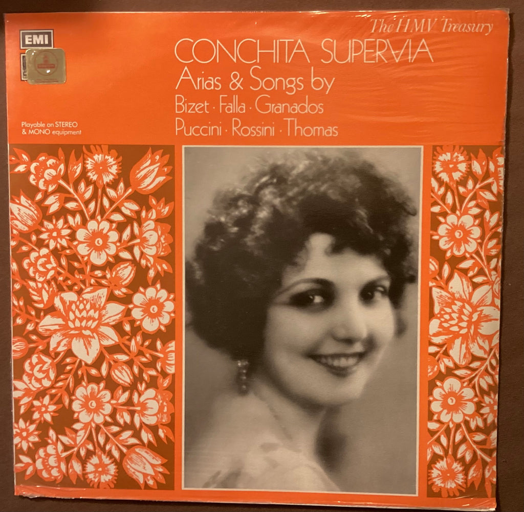 SUPERVIA, Conchita – LP EMI HLM 7039: Arias and Songs; M/NM