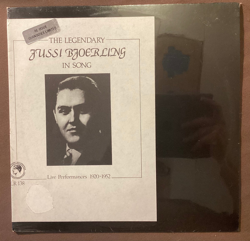 BJOERLING, Jussi – Legendary Recordings LR138: The Legendary Jussi Bjoerling in Song; M/NM