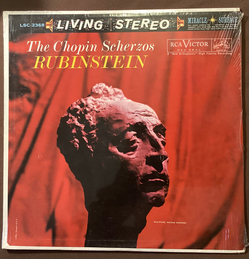 RUBINSTEIN, Artur – LP RCA Victor LSC-2368: The Chopin Scherzos; M/NM