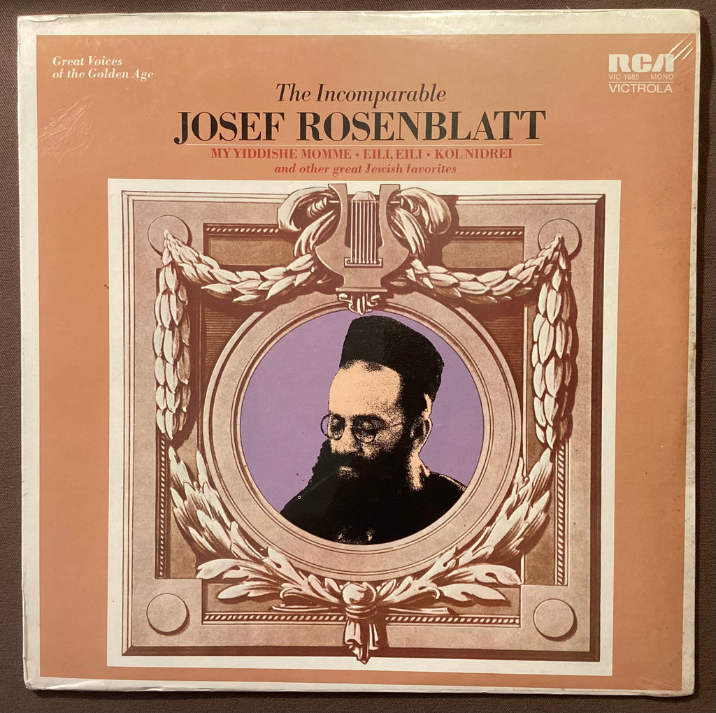 ROSENBLATT, Josef – LP RCA VIC-1685: The Incomparable Josef Rosenblatt; M/NM