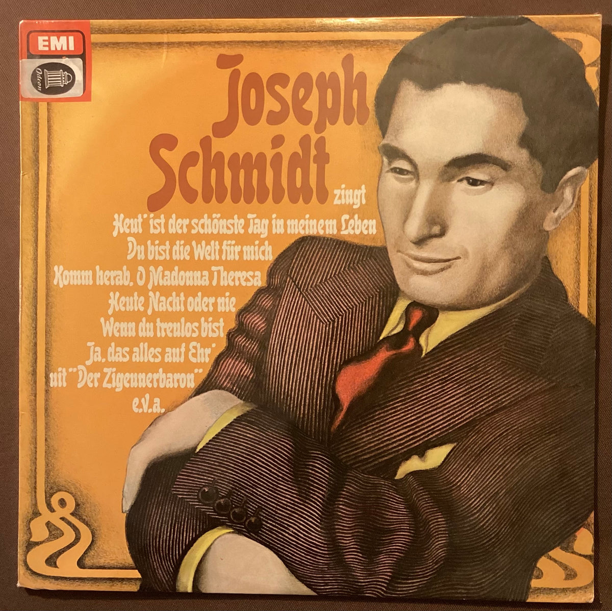 SCHMIDT, Joseph – LP EMI C 027-30720: self titled; M/NM