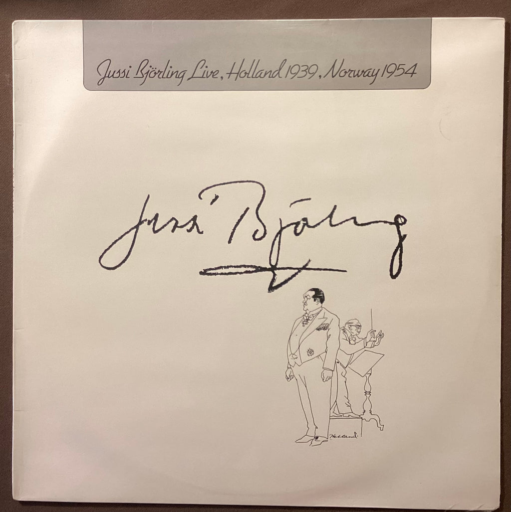 BJOERLING, Jussi – LP Bluebell 163: Live Holland 1939, Norway 1954; M/NM