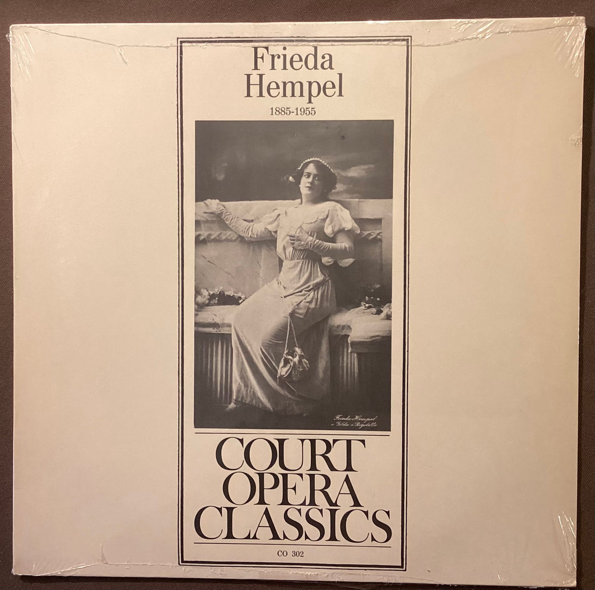 HEMPEL, Frieda – LP Court Opera Classics CO302: self titled; M/NM
