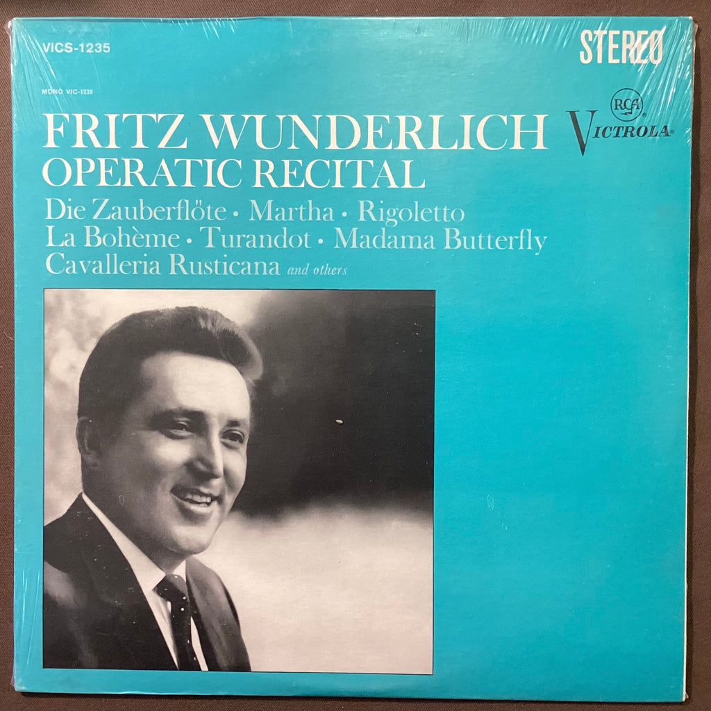 WUNDERLICH, Fritz – LP RCA VICS-1235: Operatic Recital; M/NM