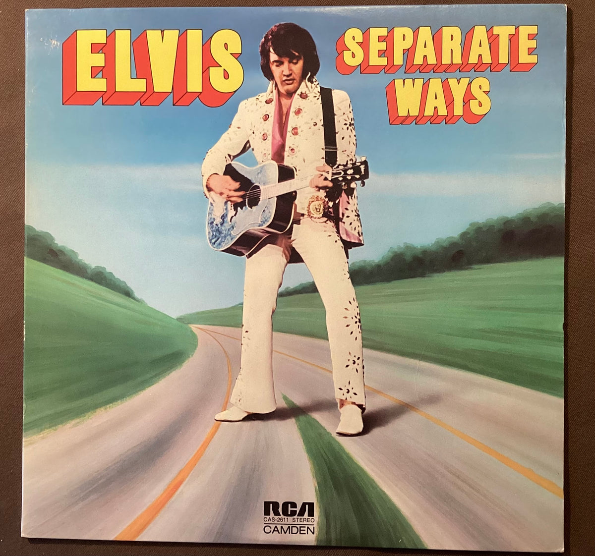 Elvis Presley on LP RCA LP CAS-2611: Separate Ways; E/E