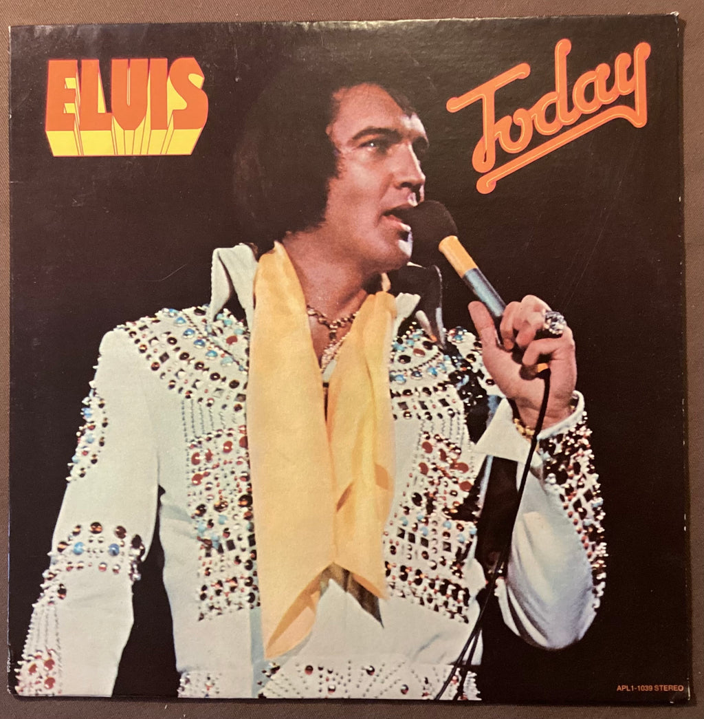 Elvis Presley on LP RCA APL1-1039: Elvis Today; E/V+