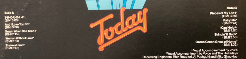 Elvis Presley on LP RCA APL1-1039: Elvis Today; E/V+