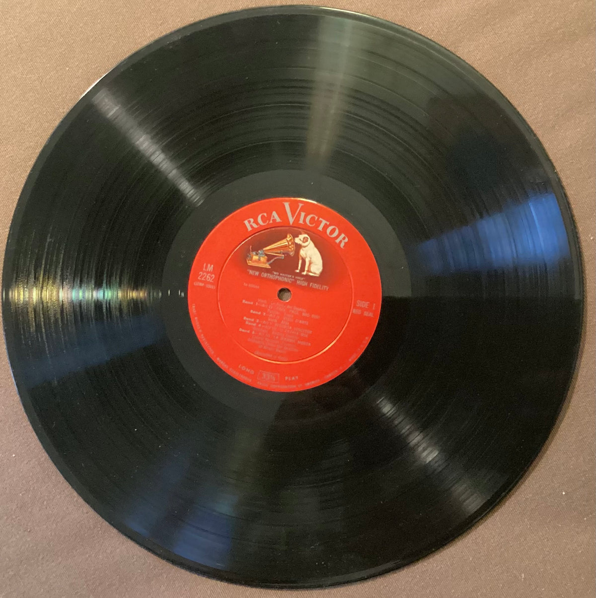 RYSANEK, Leonie - LP RCA Vic LM-2262: Operatic Arias; E/V+