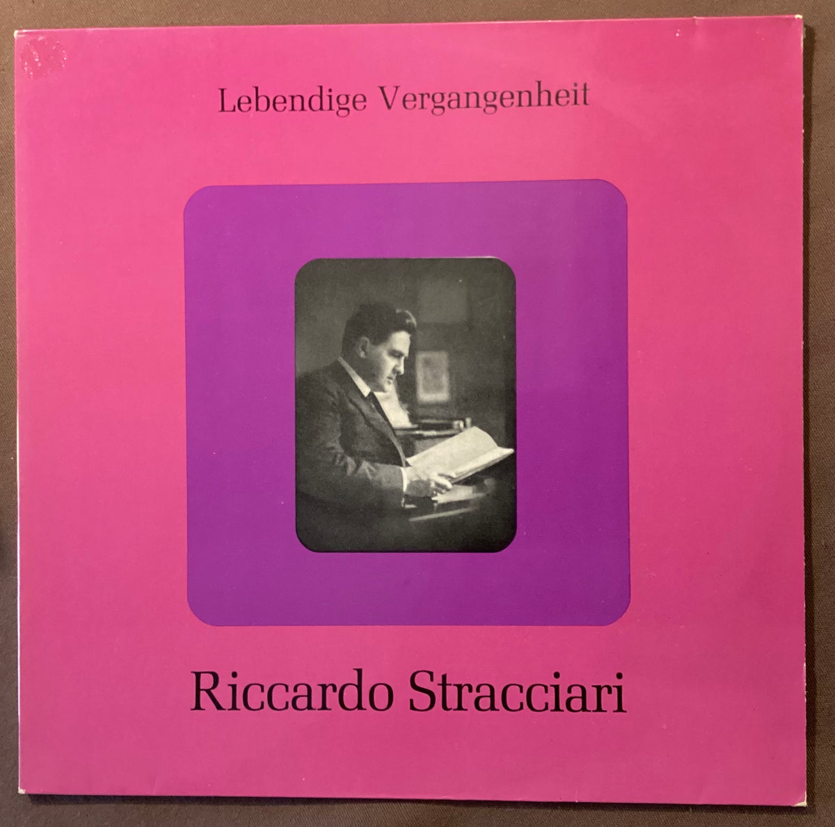STRACCIARI, Riccardo - LP Lebendige Vergangenheit LV136: self-titled; E/V+