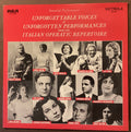 VARIOUS – LP RCA VIC-1395: Unforgettable Voices in Unforgotten Performances from the Italian Operatic Repertoire; E/V+