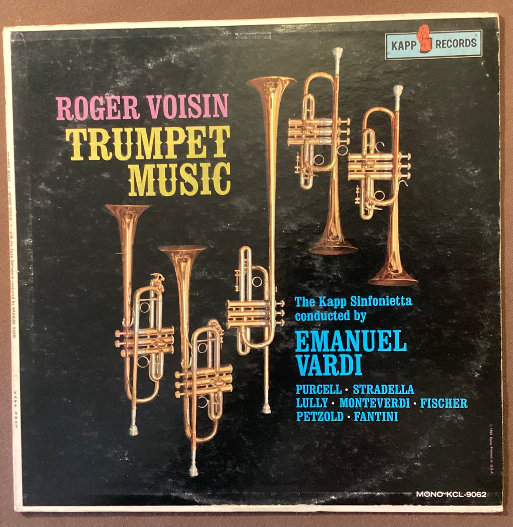 VOISIN, Roger - LP Kapp KCL-9062: Trumpet Music; E/V