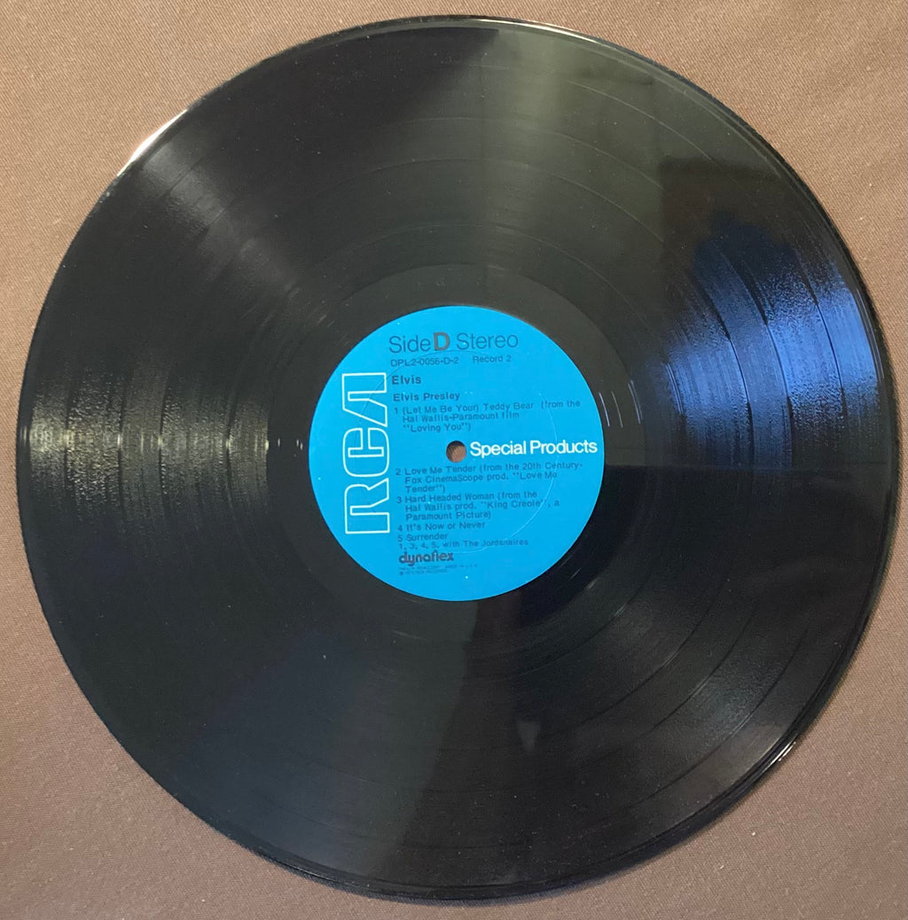 Elvis Presley on LP RCA DPL2-0058(e): Elvis; V+/V+