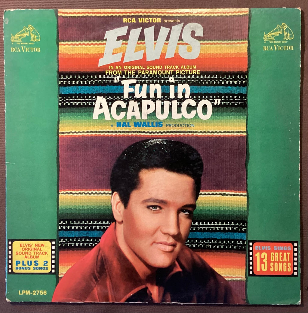 Elvis Presley - LP RCA LPM-2756: Fun in Acapulco; V+/V+
