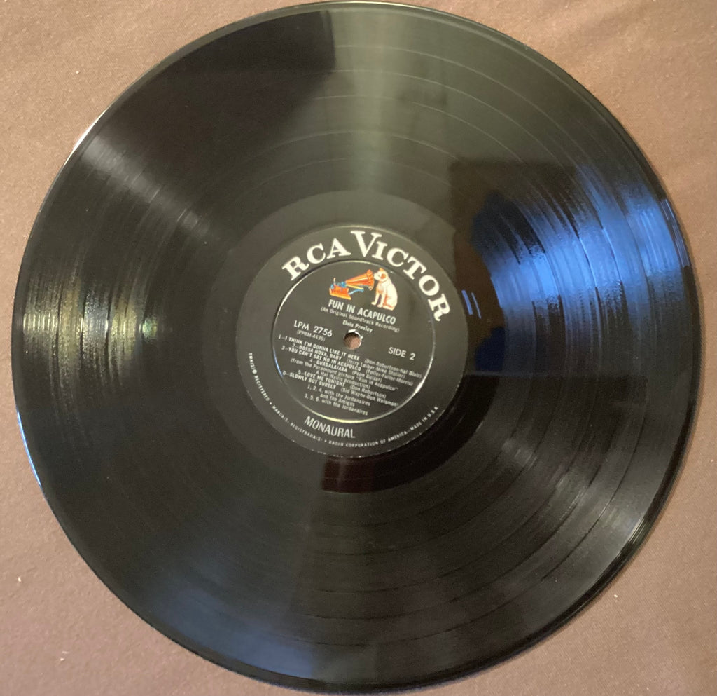 Elvis Presley - LP RCA LPM-2756: Fun in Acapulco; V+/V+