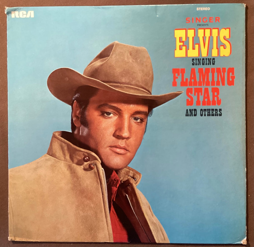 Elvis Presley on LP RCA PRS-279: Elvis singing Flaming Star and Others; V+/V+