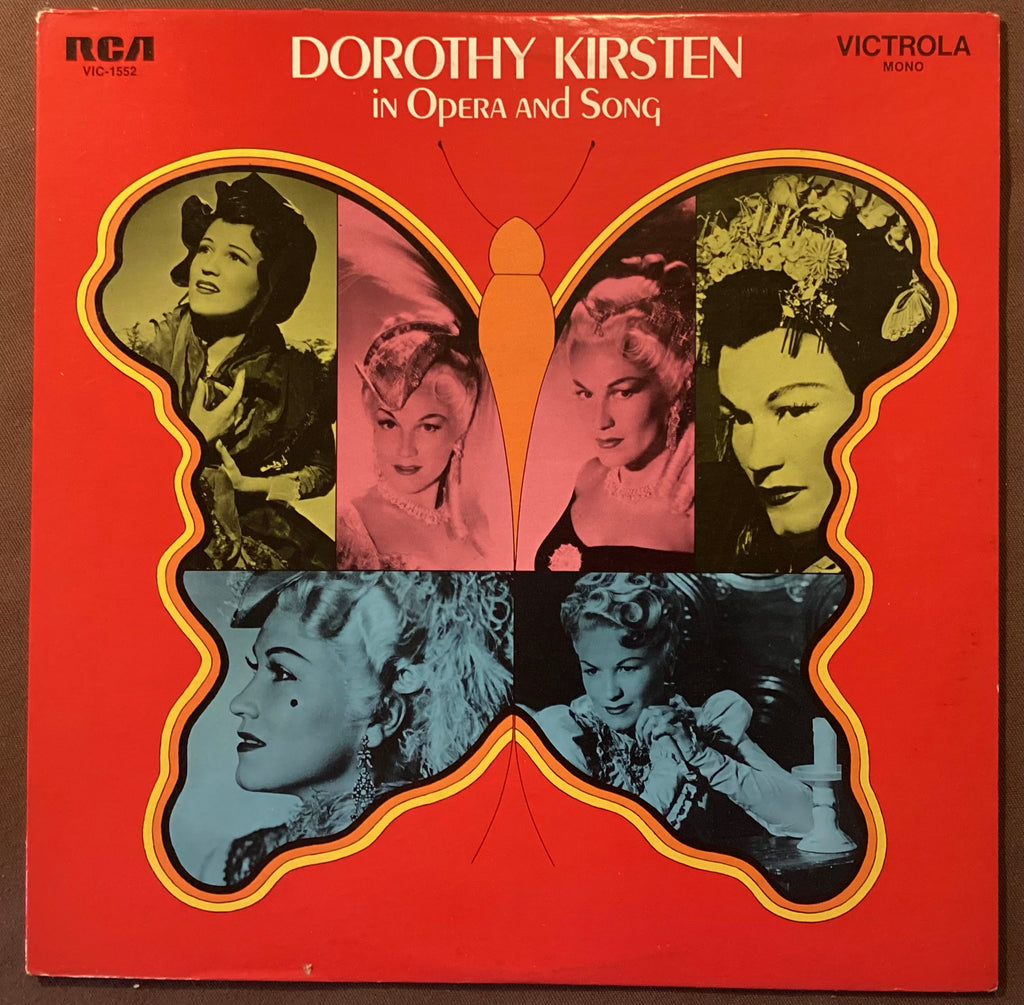 KIRSTEN, Dorothy - LP RCA VIC-1552: Dorothy Kirsten in Opera and Song; V+/E