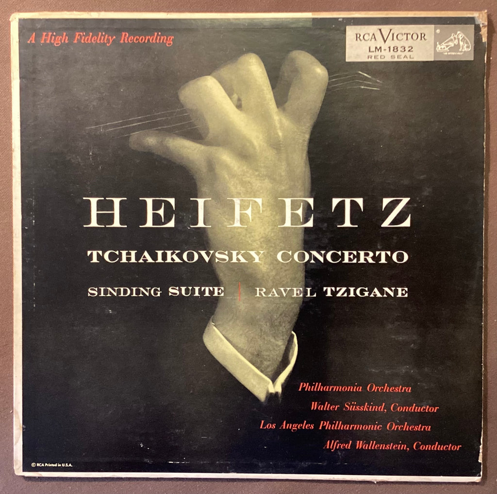 HEIFETZ, Jascha - LP RCA Vic LM-1832: TSCHAIKOWSKY Concerto, etc; V+/V