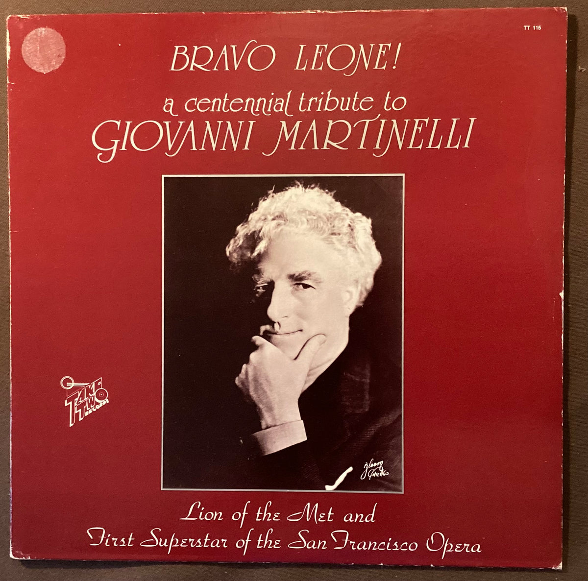 MARTINELLI, Giovanni - LP Take Two TT115: Bravo Leone!; V+/V